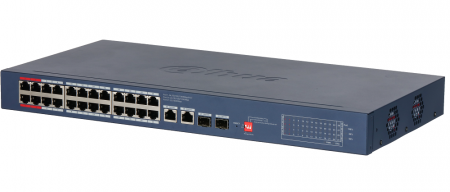 DH-CS4228-24GT-240-V2 24-портовый гигабитный PoE коммутатор с функцией облачного управления Фото