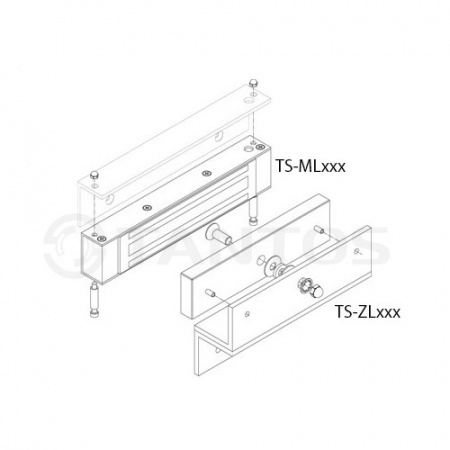 TS-ZL300 Комплект креплений (Z-образный) Фото