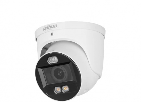 DH-IPC-HDW3449HP-ZAS-PV-S5 Уличная купольная IP-видеокамера Full-color с ИИ и активным сдерживанием 4Мп (2.7~13,5мм) Фото