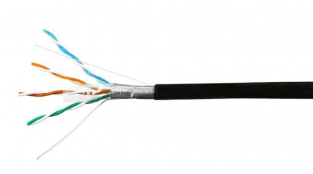 Кабель «витая пара» (SkyNet) FTP outdoor CAT5e 4x2x0,5 Standart 100 (LAN) (1693120) Фото