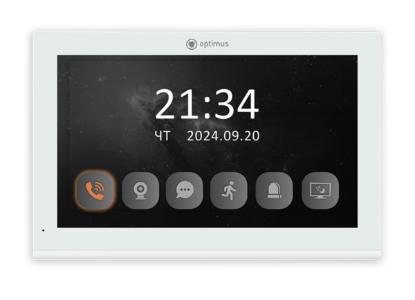 Видеодомофон Optimus DMH-17SWJ (w) Фото Видеодомофон Optimus DMH-17SWJ (w) Фото