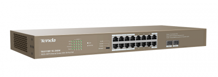 TEG1118P-16-250W Неуправляемый PoE-коммутатор 16GE+2SFP Фото