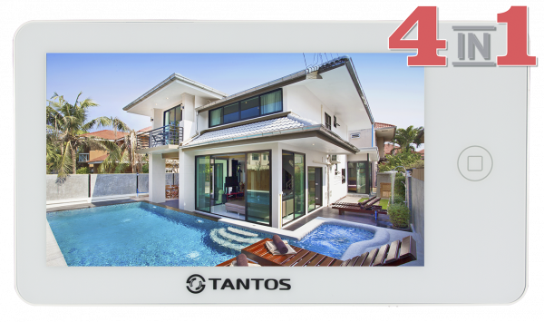 NEO (white) HD монитор цветного видеодомофона Фото