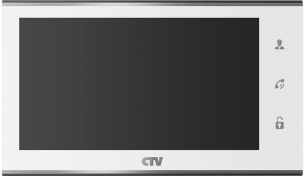 CTV-M4705AHD W (белый) Монитор домофона цветной Фото CTV-M4705AHD W (белый) Монитор домофона цветной Фото