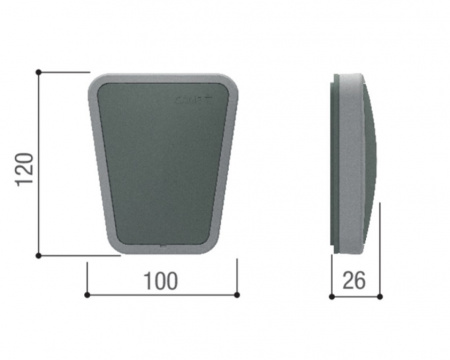 KLT1FDSW - Сигнальная лампа 24 В с белыми, зелеными и красными светодиодами Фото