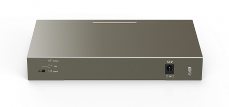 F1110P-8-102W Неуправляемый PoE коммутатор с 8 портами PoE и 2 Гигабитными портами Фото F1110P-8-102W Неуправляемый PoE коммутатор с 8 портами PoE и 2 Гигабитными портами Фото