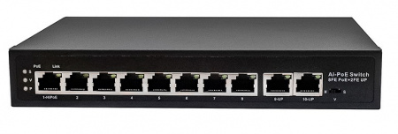 NS-SW-8F2F-P PoE коммутатор Fast Ethernet на 10 RJ45 портов Фото