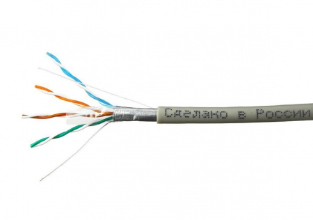 Кабель «витая пара» (SkyNet) FTP indoor, CAT5e, 4x2x0,5 Standart 305 (LAN) (1693107) Фото