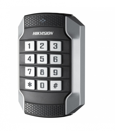 DS-K1104MK Считыватель Mifare карт с механической клавиатурой
 Фото