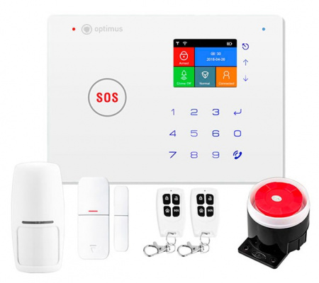 Беспроводная GSM сигнализация Optimus AG-300 (комплект) Фото