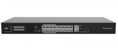 NSW2020-16T2GC-LPOE-IN 16-портовый неуправляемый PoE коммутатор Фото