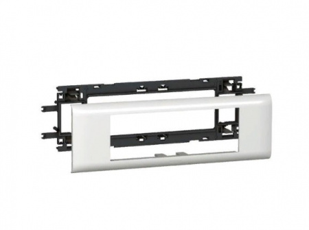 LEGRAND 010956 Суппорт Mosaic 6 модулей, с рамкой, 65мм Фото