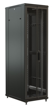 WR-TT-2266-DD-RAL9004 Шкаф напольный 19-дюймовый, 22U, 1166х600х600 мм (ВхШхГ) Фото
