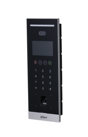 DHI-VTO6541H-S2 Вызывная панель c распознаванием лиц, отпечатков пальцев и сенсорной клавиатурой Фото