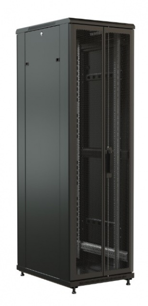 WR-TT-3761-DD-RAL9004 Шкаф напольный 19-дюймовый, 37U, 1833x600х1000 мм (ВхШхГ) Фото