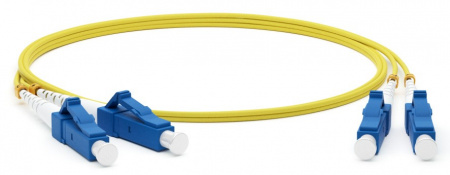 Hyperline FC-D2-9-LC/UR-LC/UR-H-5M-LSZH-YL Патч-корд волоконно-оптический (шнур) SM 9/125 (OS2) Фото