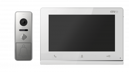 KIT  Hello 7 Комплект  видеодомофона из вызывной панели CTV-D4005 и монитор CTV-iM Hello 7 Фото