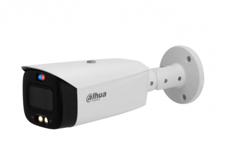 DH-IPC-HFW3449T1P-AS-PV-0280B-S5 Уличная цилиндрическая IP-видеокамера Full-color с ИИ и активным сдерживанием 4Мп (2.8мм) Фото