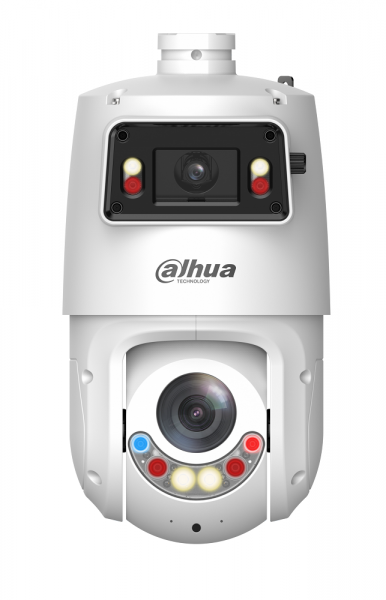 DH-SDT4E225-4F-GB-A-PV1-0280-S2 Уличная купольная PTZ IP-видеокамера с панорамным модулем, активным сдерживанием и ИИ 4Мп Фото