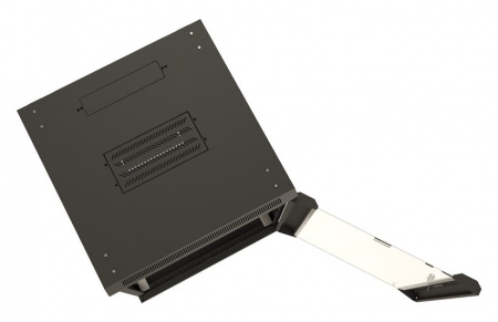 Hyperline TWB-1566-GP-RAL9004 Шкаф настенный 19-дюймовый (19