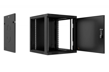 Cabeus SH-05F-15U60/35m-R-BK Шкаф телекоммуникационный настенный разобранный 19