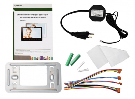 Amelie Slim (White) VZ-2 Монитор цветного видеодомофона Фото