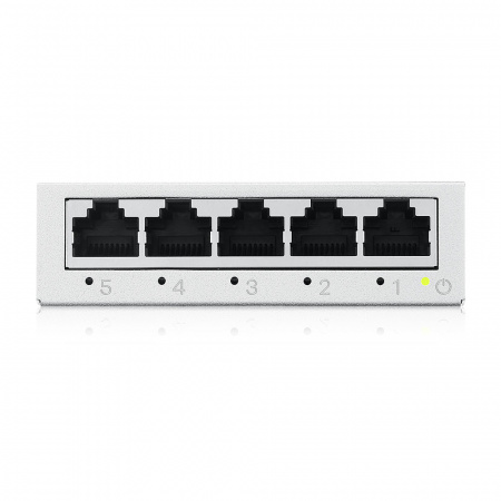 GS-105B v5, EU, 5-port GbE Unmanaged Switch 5-портовый гигабитный коммутатор Фото