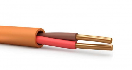 Кабель огнестойкий REXANT КПСнг(А)-FRLS 1x2x0,50 мм², бухта 200 м Фото