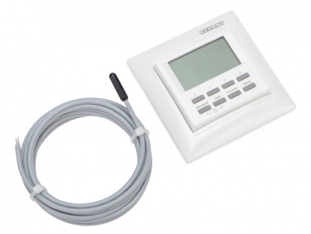 Терморегулятор программируемый REXANT RX-527H, белый, совместим с Legrand серии Valena Фото