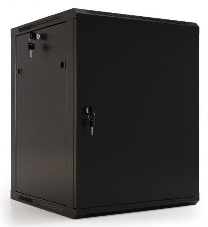 Hyperline TWB-0966-SR-RAL9004 Шкаф настенный 19-дюймовый (19
