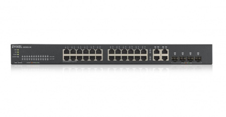 Гибридный Smart коммутатор Zyxel Nebula Flex GS1920-24v2, 24xGE, 4xCombo (SFP/RJ-45), бесшумный (без Фото