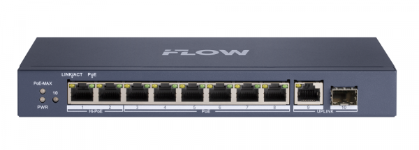 F-SW-EU610HPOE-V Неуправляемый 8-портовый PoE-коммутатор Фото