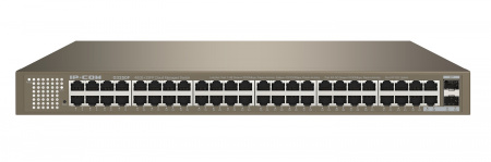G3350F Управляемый L2 коммутатор IP-COM с 48 Ethernet портами 10/100/1000 Мбит/с, 2 SFP 100/1000 Мбит/с Фото