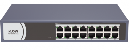F-SW-EU216R-O Неуправляемый 16-портовый коммутатор Фото