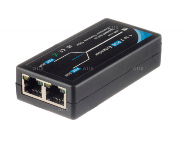 AT-A-PDE1 PoE удлинитель-разветвитель с 2 выходами PoE Фото AT-A-PDE1 PoE удлинитель-разветвитель с 2 выходами PoE Фото