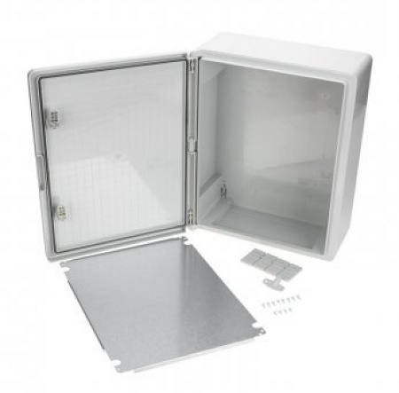 Корпус пластиковый ЩМПп с монтажной панелью 500х400х240мм, АБС, УХЛ1, IP65 REXANT Фото