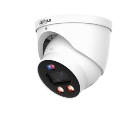 DH-IPC-HDW3849HP-AS-PV-0360B-PRO 8 Mп уличная купольная IP-видеокамера Full-color с ИИ и активным сдерживанием Фото