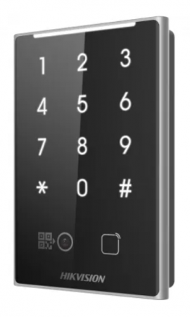 DS-K1109DKB-QR Считыватель Desfire, Mifare 1, Felica карт с поддержкой Bluetooth Фото