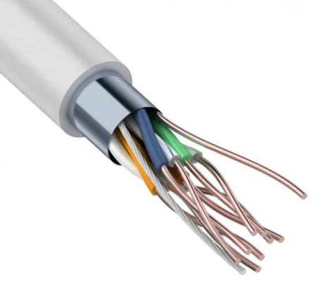 Кабель витая пара REXANT FTP 4PR 24AWG, CAT5e (бухта 305 м) Фото