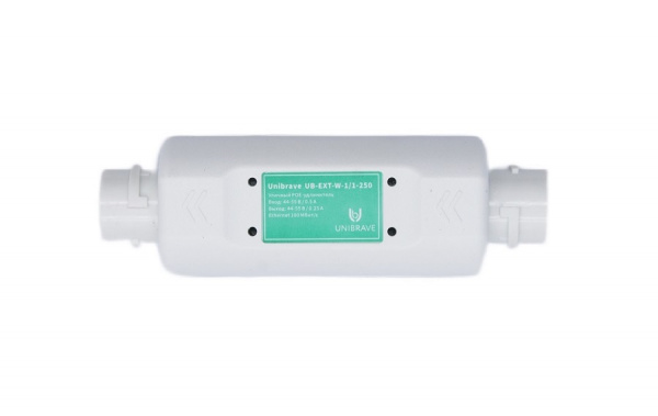 UB-EXT/W-1/1-250 Уличный POE-удлинитель Unibrave Фото UB-EXT/W-1/1-250 Уличный POE-удлинитель Unibrave Фото