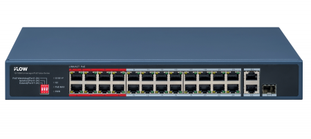 F-SW-EU426POE-V/L POE-коммутатор неуправляемый с грозозащитой 6кВ Фото