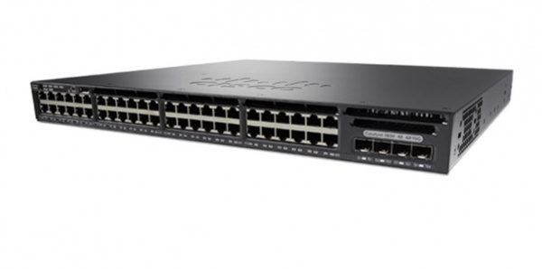 Коммутатор Cisco Catalyst 3650 48 Port Data 2x10G Uplink IP Services (WS-C3650-48TD-E) Фото