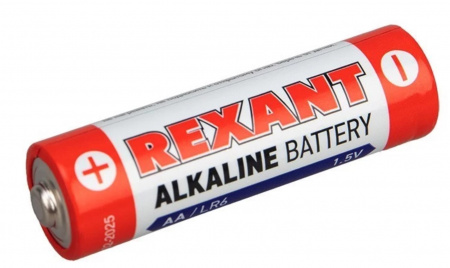 Батарейка алкалиновая AA/LR6 1,5V 24 шт. (пальчик) блистер REXANT Фото