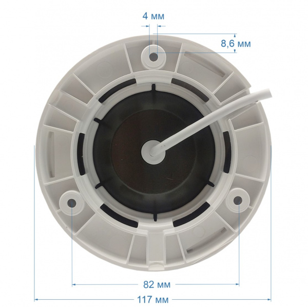ST-SK2500  (2,8mm), внутренняя купольная IP-камера 2,1MP Фото