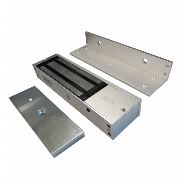 Замок электромагнитный ST-ML500-1 с уголком ST-LA500-1, КОМПЛЕКТ Фото