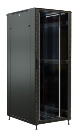 WR-TT-4788-AS-RAL9004 Шкаф напольный 19-дюймовый, 47U, 2277x800х800 мм (ВхШхГ) Фото