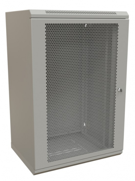 WR-TW-1866-SD-RAL7035 Шкаф настенный 19-дюймовый (19