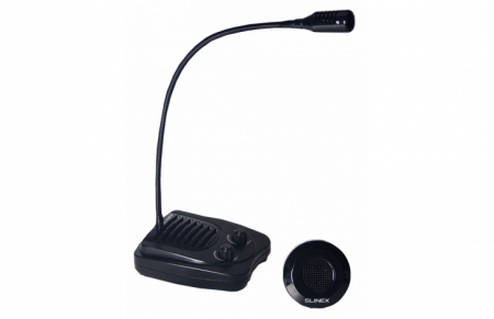 SLINEX AM-30 Переговорное устройство типа клиент-кассир, черный Фото