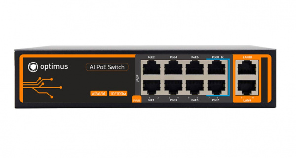 Коммутатор Optimus U1I-8F2b/2F Фото