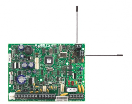 Контрольная панель со встроенным приемо-передатчиком, до 32 зон, 2 зоны на плате Фото